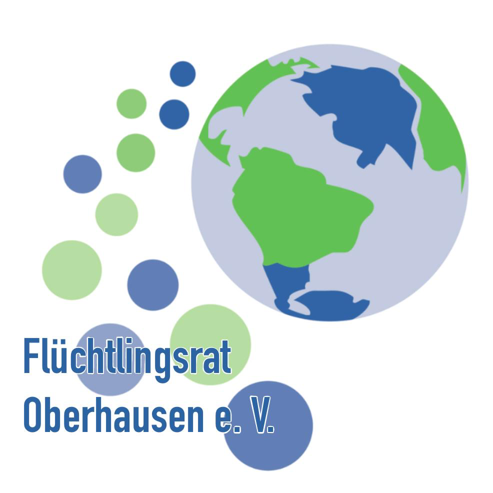 Offizielles Logo des Flüchtlingsrat Oberhausen e.V.